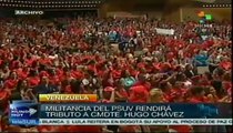 Preparan en Venezuela homenaje a Chávez a tres meses de su partida