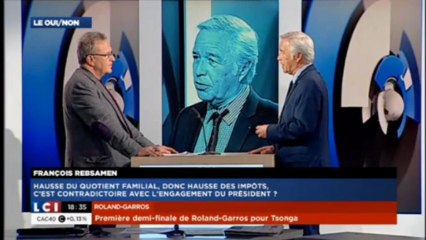 François Rebsamen, l'invité du "Oui/non" de Michel Field