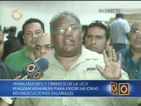 Trabajadores de la UCV realizarán otro paro de 24 horas el jueves
