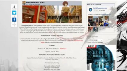 Remember Me Trainer/Cheat/Hack For Download