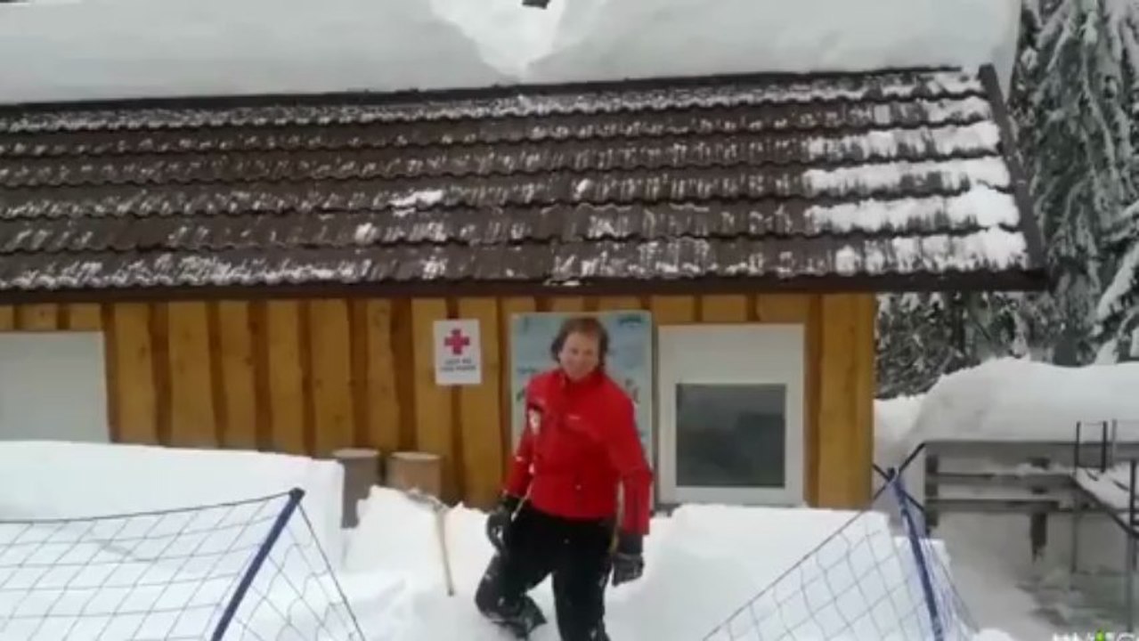 Thats how clean snow