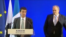 Valls répond aux menaces d'une branche du FLNC  prête à reprendre les armes