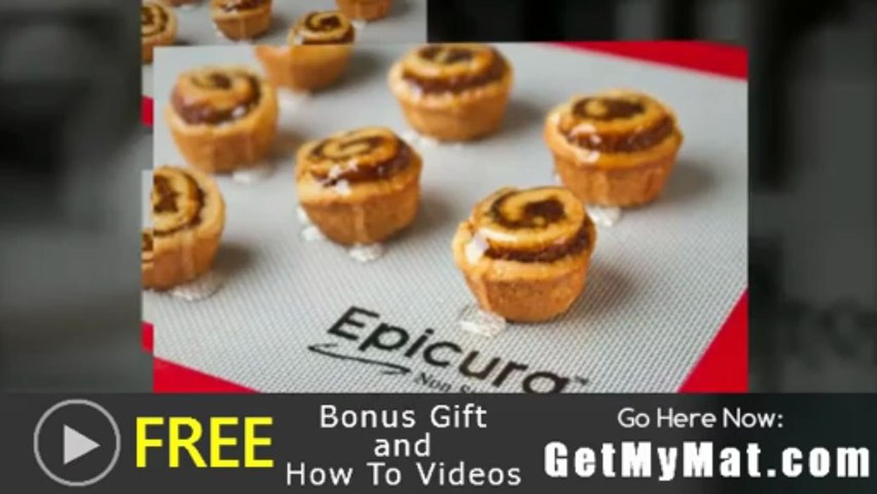 The Epicura Silicone Non Stick Baking Mat Liner