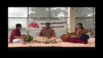 SRI ANNAMACHARYA PROJECT OF N.A. SAPNA 25TH ANNIV: VIKRAM, ARTHI & ATHREY IN CONCERT -1