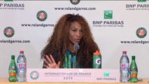 Roland Garros - Serena admite su debilidad... por el chocolate