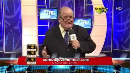 Don ricardo espinosa "El idioma "Más Contenido,Más Valores ,y Más Cultura"