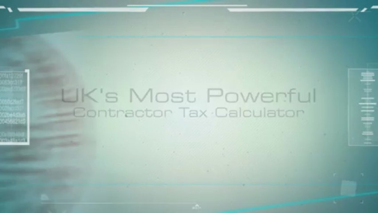 Contractor Tax Calculator - The UK's Most Powerful Contractor Calculator