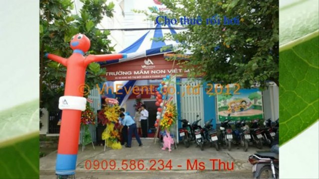 Cho thuê cổng hơi - rối hơi - khinh khí cầu - 0909586234