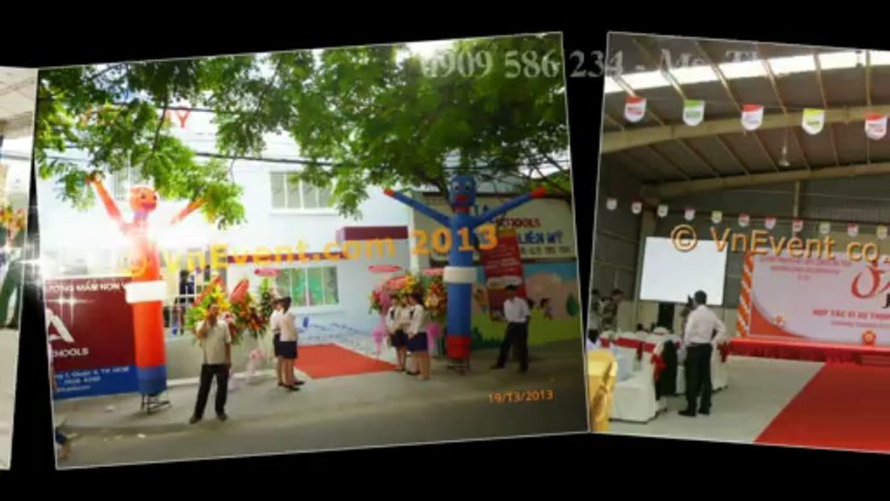 Dịch vụ tổ chức - Cho thuê thiết bị sự kiện - 0909586234