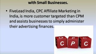 India's top Affiliate Marketing Network - FiveLead Offering loads of opportunities