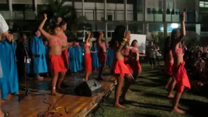 Danse école Taimoana (cérémonie de graduation)