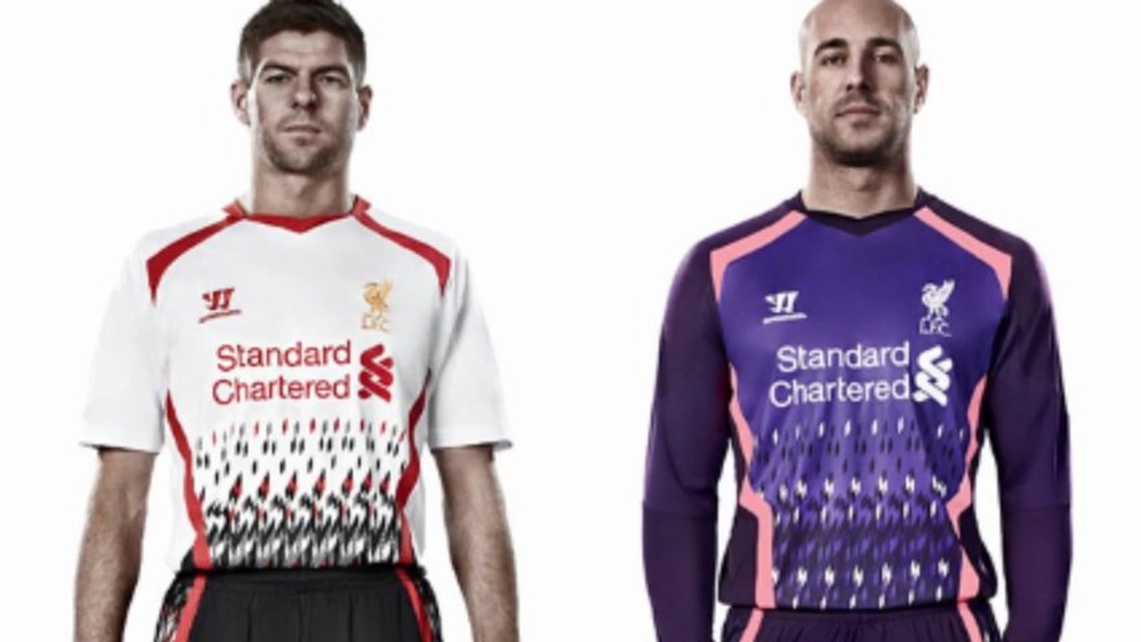 Les deux nouveaux maillots déroutants de Liverpool !