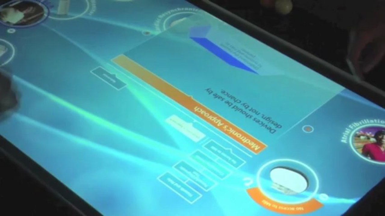 Solution tactile pour le secteur médical