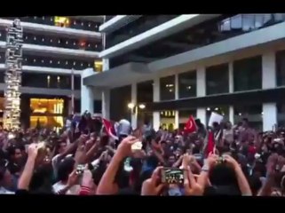 Taksim'de HaberTurk Protestosu. 2 Haziran 2013