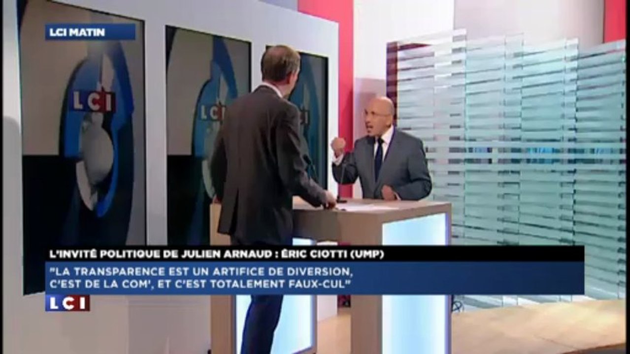 Eric Ciotti était l'invité politique de Julien Arnaud sur LCI le 05/06/2013