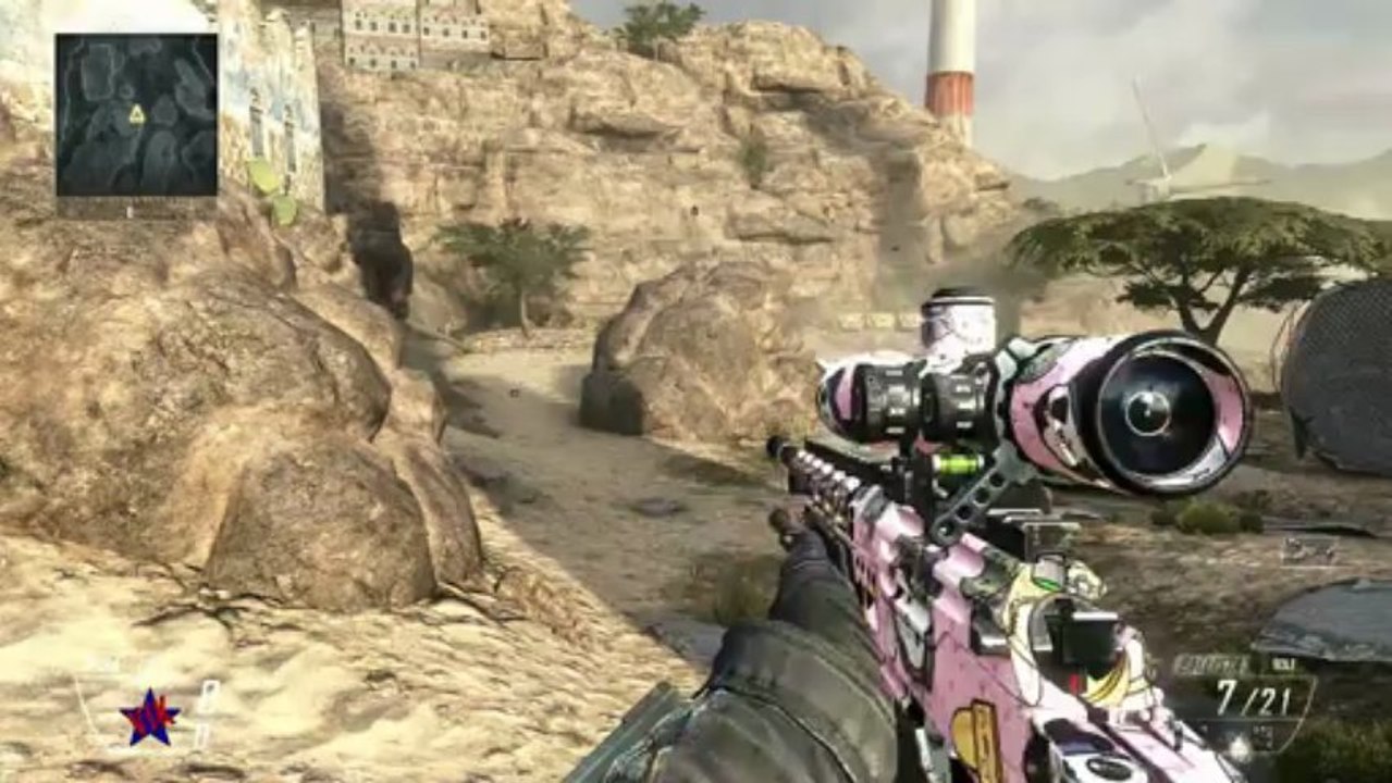 Black Ops 2 KAWAII Camo on All Weapons - Kawaii Personalization Pack
