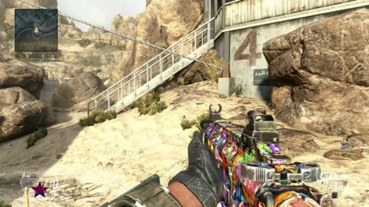 Black Ops 2 GRAFFITI Camo on All Weapons - Graffiti Personalization Pack
