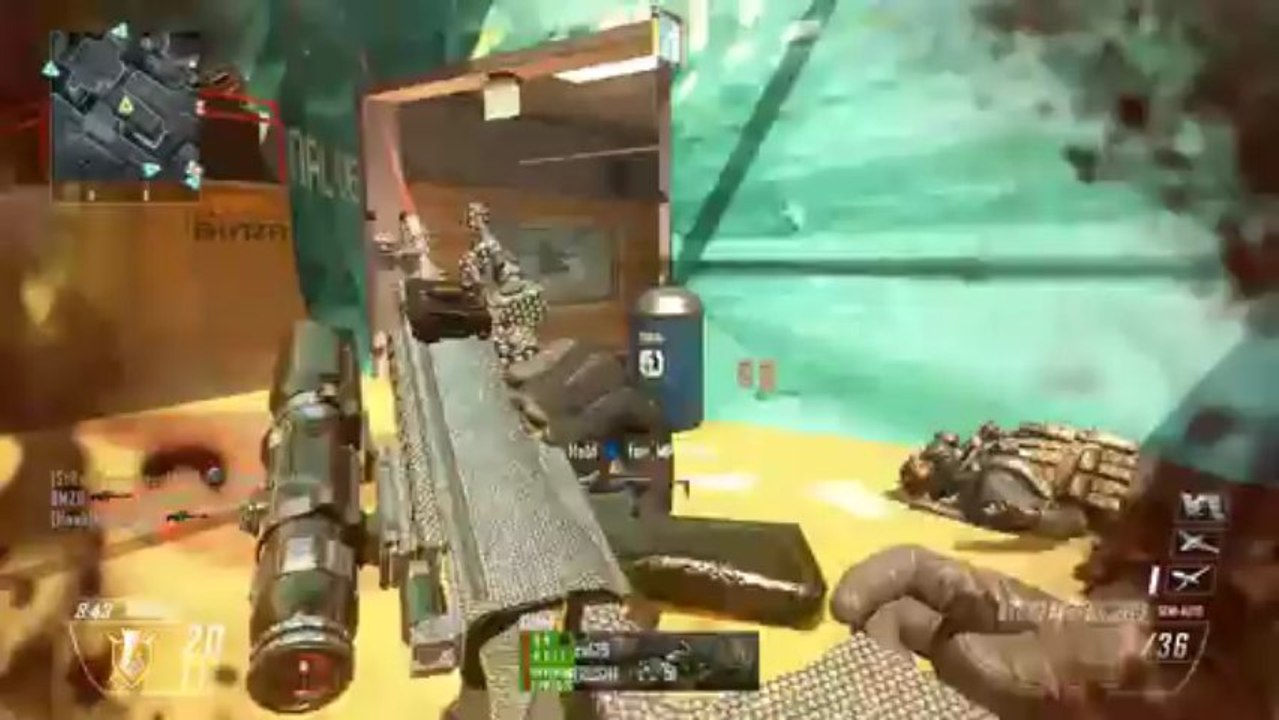 Black Ops 2 Team Noscope Gameplay (Semi Auto) + Giveaway