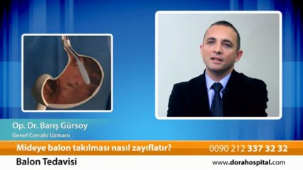 Mideye balon takılması nasıl zayıflatır? Op.Dr.Barış Gürsoy
