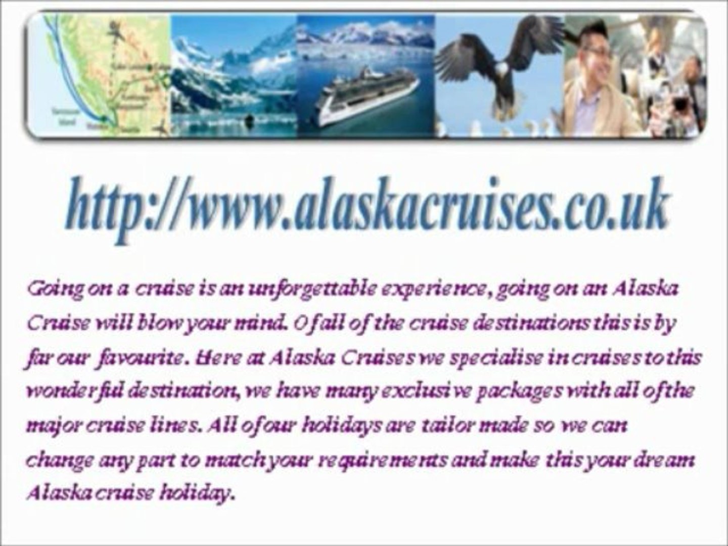 ⁣Alaska Cruises