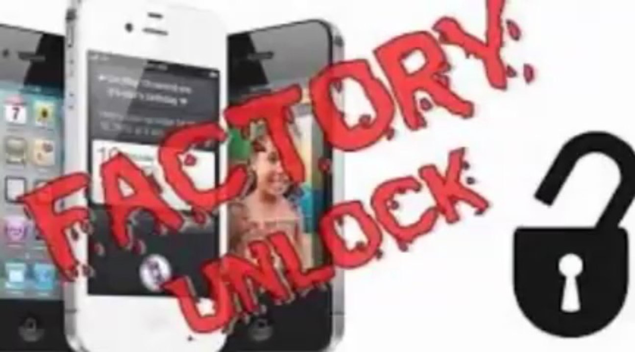 factory unlock iphone 4