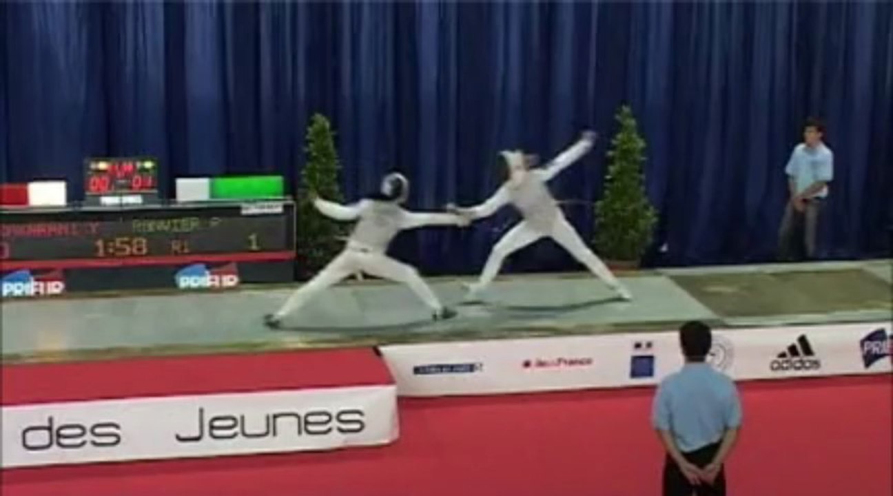 Fête des Jeunes 2009 - Finale Fleuret Dames Pauline RANVIER