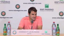 Federer chwali Tsongę po porażce w ćwierćfinale French Open