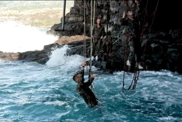 Parcours aérien nautique du 2e RPIMa à la Réunion - avril 2011