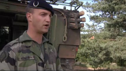 Première section FELIN-VBCI au 1er RTir - avril 2011