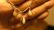 Sterling Necklace 3 stone Opal