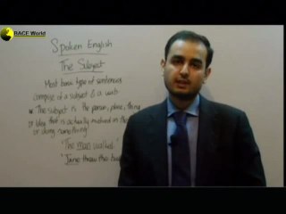 Master the Subject in Spoken English Sentences 🗣️