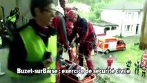 Buzet-sur-Baïse: exercice de sécurité civile