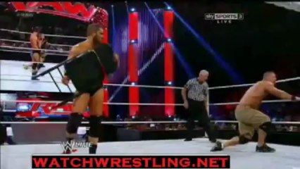RAW 6/3/13 John Cena vs Curtis Axel