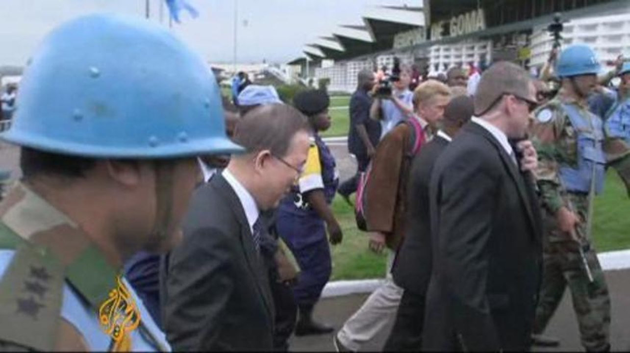 Concerns over UN peacekeepers entering DRC