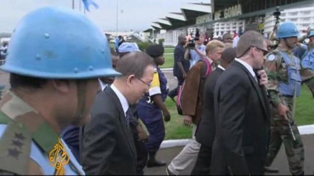 Concerns over UN peacekeepers entering DRC