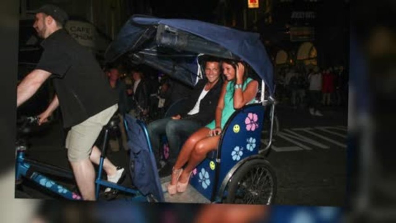 Mark Wright Treats Michelle Keegan to a Romantic Birthday Rickshaw Ride