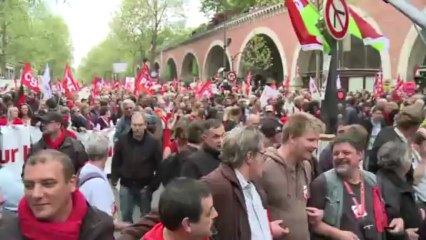 Olivier Besancenot - Marche du 5 mai