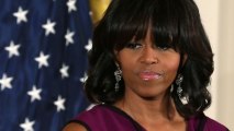 Michelle Obama Snaps at Heckler