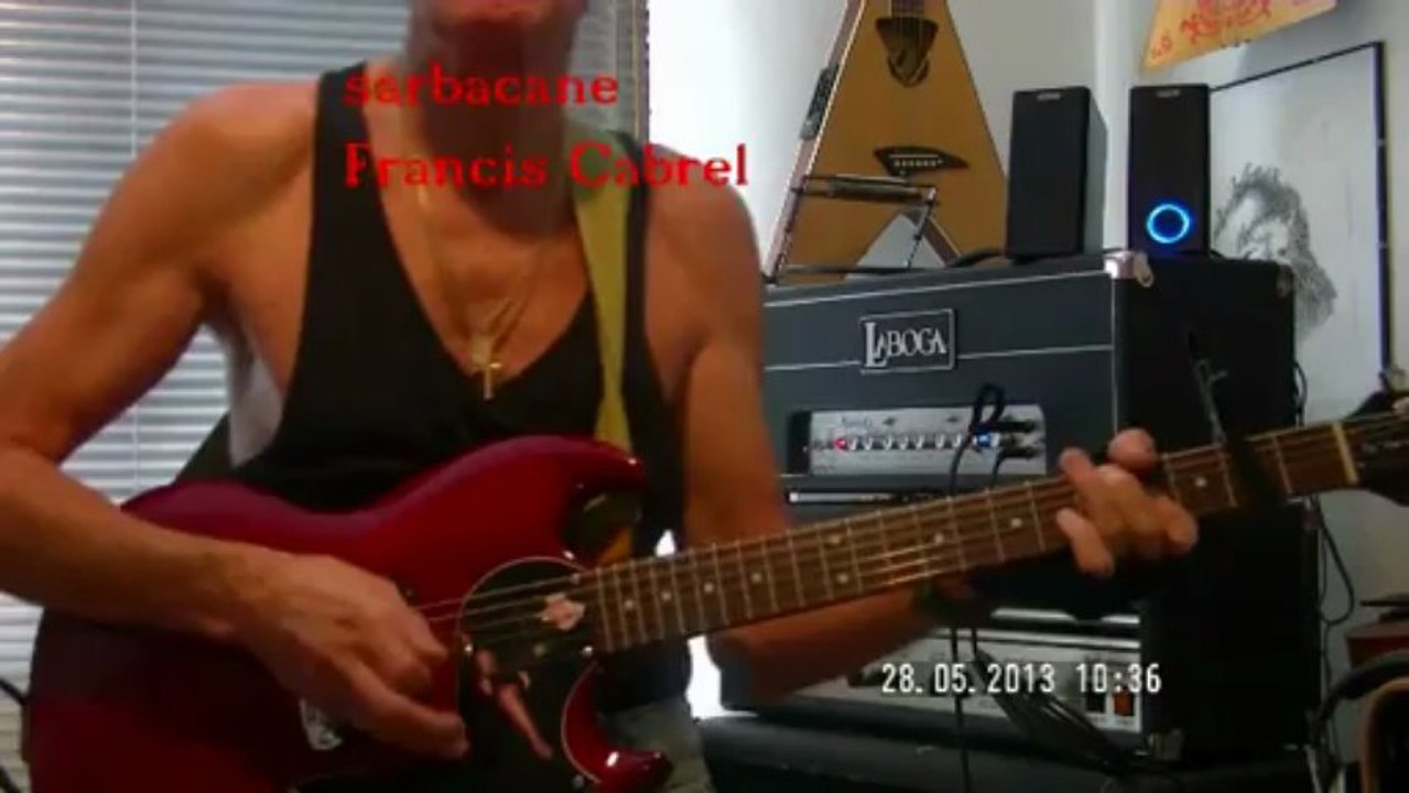 sarbacane - françis cabrel