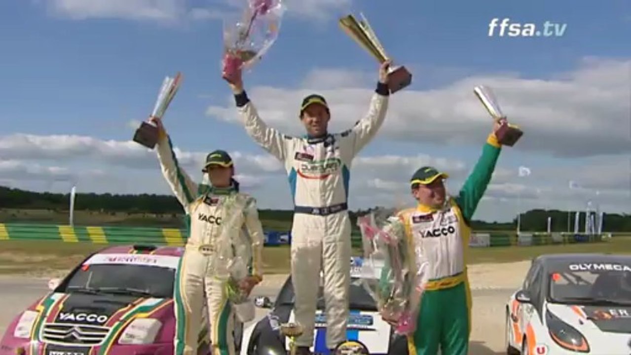 Première victoire de Jean-Baptiste Dubourg en Rallycross Super 1600