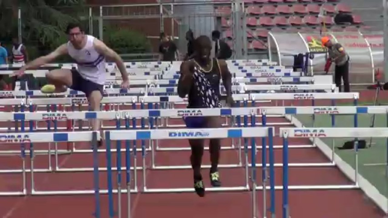 Lamine 110h Créteil Départementaux 2 juin 2013