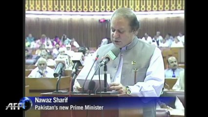Lawmakers endorse Sharif as new Pakistan PM