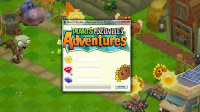 Plants Vs Zombies Adventures Cheat on FB (Tutorial)