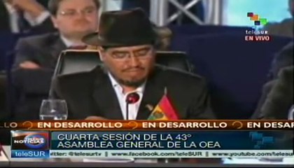 Bolivia rechaza "cualquier acción colonial" sobre las Malvinas