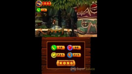 Soluce Donkey Kong Country Returns 3D : 5-4 Totems Titubants