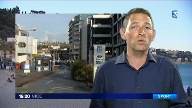 Le joueur de l'OGC Nice Kevin Anin grièvement blessé