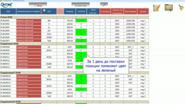 Заявки поставщикам
