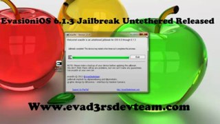 Free Download iOS 6.1.3 Untethered Jailbreak