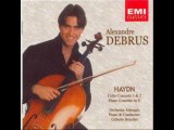 Haydn Cello Concerto No.2 in D / Alexandre Debrus, cello.