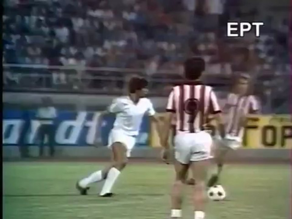 Ολυμπιακός - Παναθηναϊκός 2-1 μπαράζ Βόλου 1981